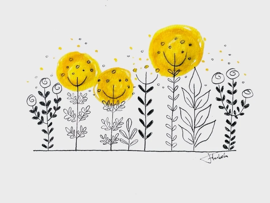Dandelion smiles by Florbela Nienaber
